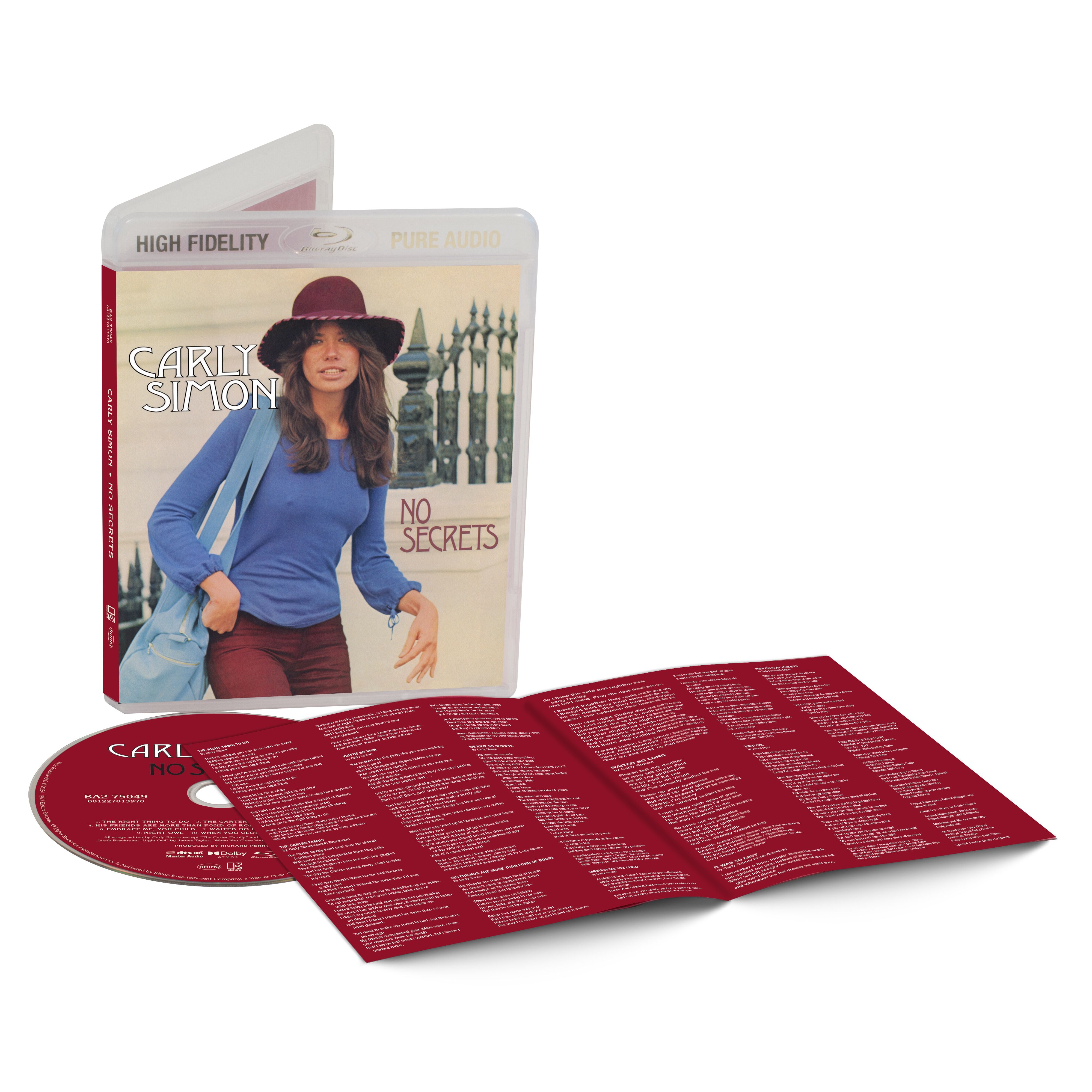 No Secrets (Atmos/Quad) (Blu-ray) | Rhino Official Store
